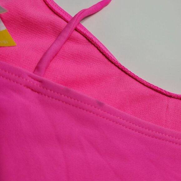 No Boundaries Junior's Hot Pink Barbiecore Corset Side String‎ Swim Bikini Top L - Picture 3 of 4